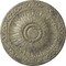 Ekena Millwork Lunel Ceiling Medallion (Fits Canopies up to 3 3/4"), 20 1/4"OD x 1 1/2"P, Castle Stone Crackle CM20LUCSC - alternate 1